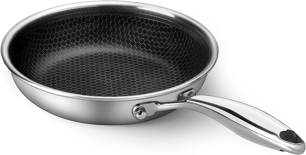 HexClad 8 Inch Hybrid Nonstick Frying Pan