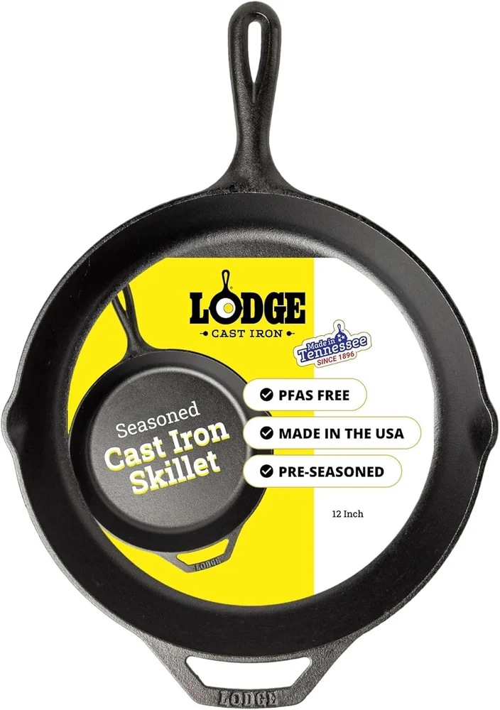 Lodge Seasoned Carbon Steel Skillet - Lightweight