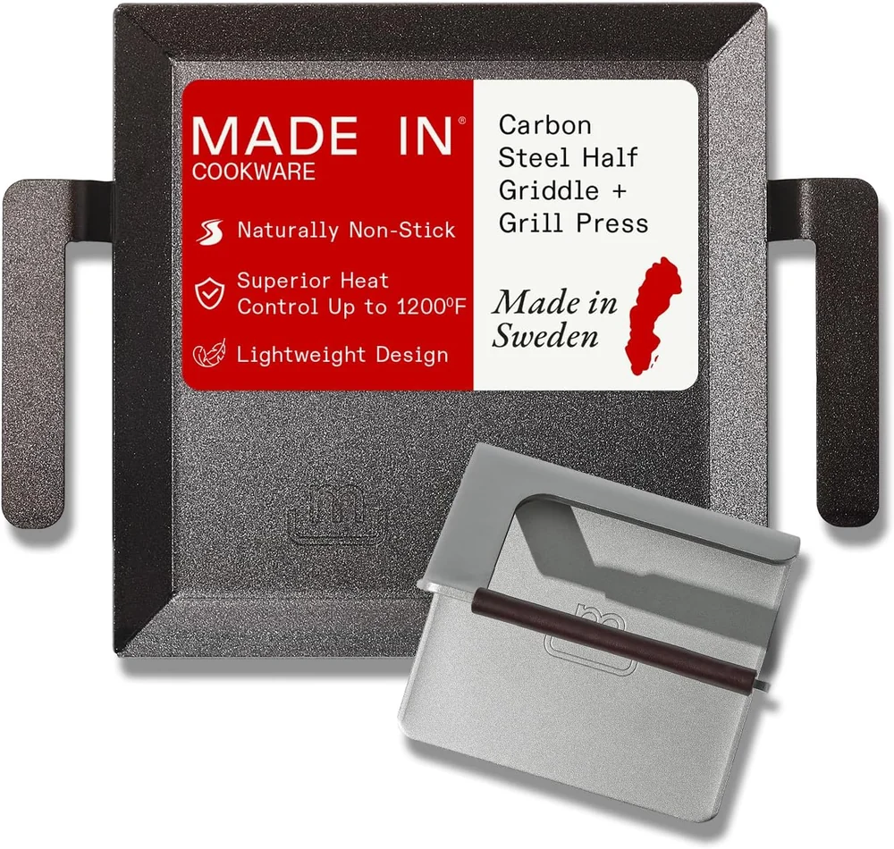 Made In Cookware - Carbon Steel Half Griddle
