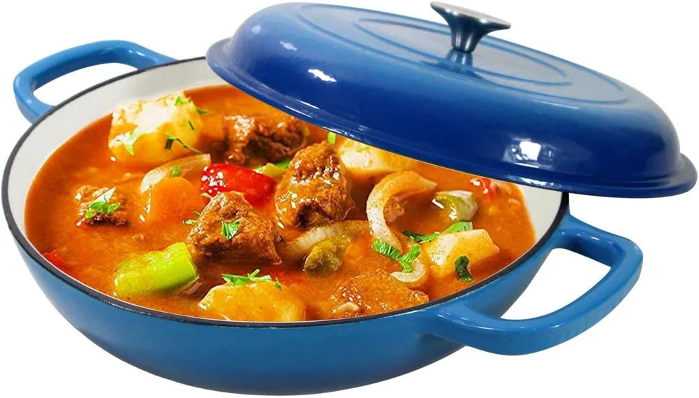 Lodge Essential Enamel Braiser 3.5 Quart -