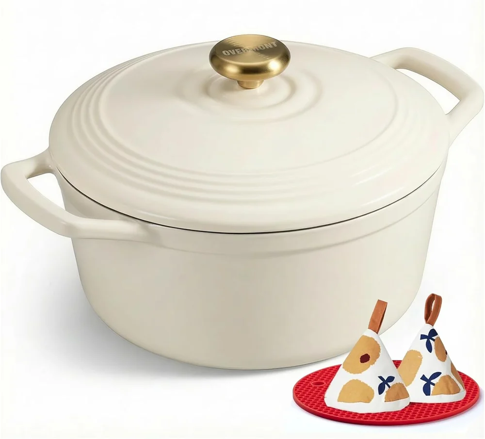 Lodge Essential Enamel Cast Iron Dutch Oven