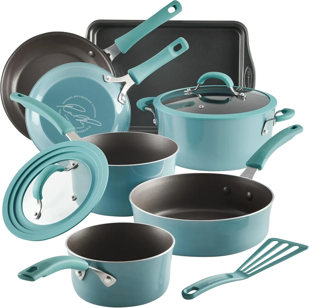 Rachael Ray 12 Piece Porcelain Enamel