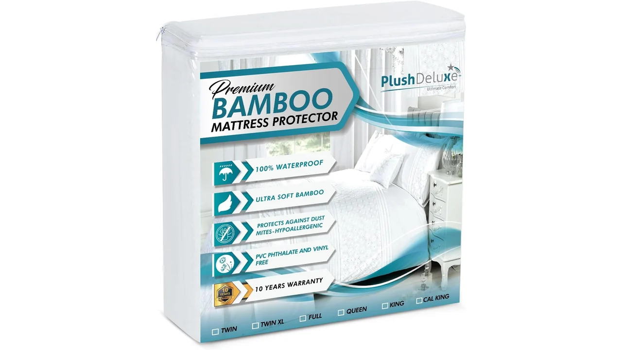 PlushDeluxe Bamboo Mattress Protector – In-Depth Review