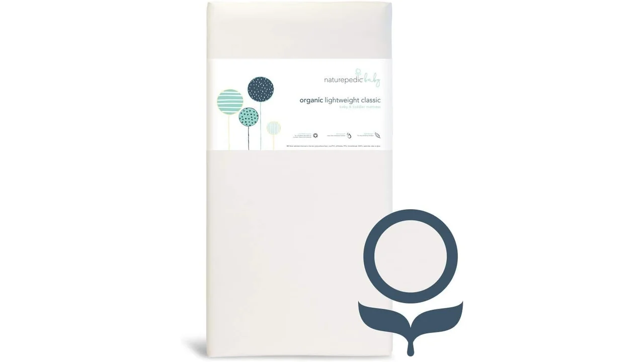 Naturepedic Organic Baby Crib Mattress – Lightweight