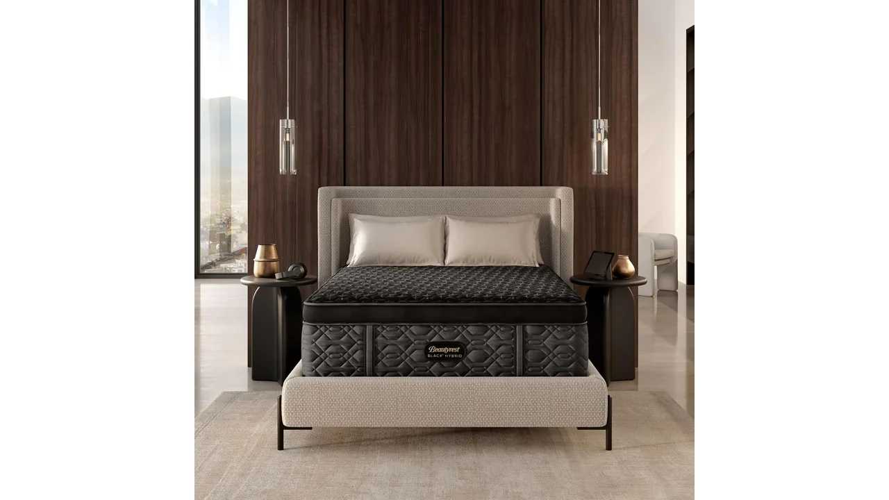 Beautyrest Black Four Apex Top Plush 16″ King – Detailed