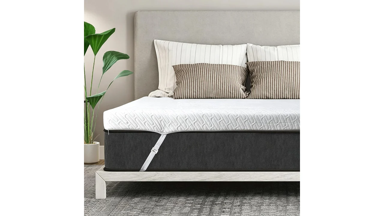 VALUXE 3 Inch Gel Memory Foam Mattress Topper – Honest