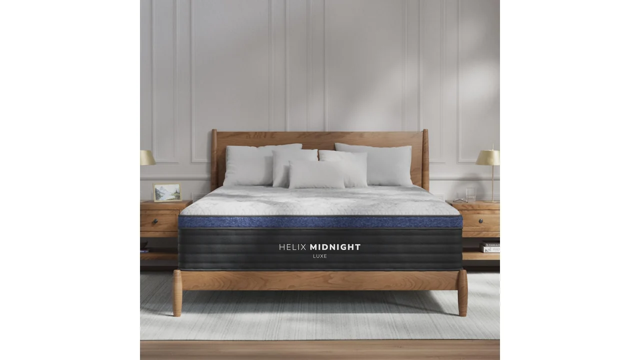 Helix Midnight Luxe GlacioTex Mattress, Queen – Honest