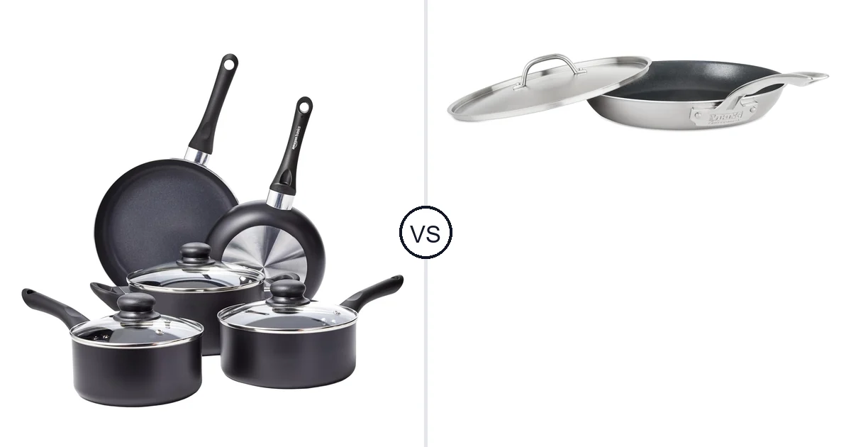 Amazon Basics 8 Piece Set vs Viking 5-Ply: What Matters Most