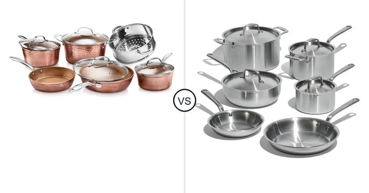 GOTHAM STEEL Hammered vs Made in 10-Piece: Oven Comparison