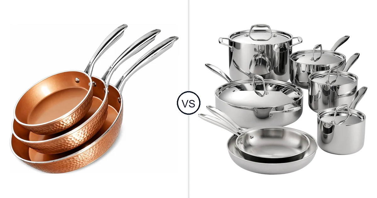 GOTHAM STEEL Hammered Frying vs Tramontina 12-Piece: Best Oven?