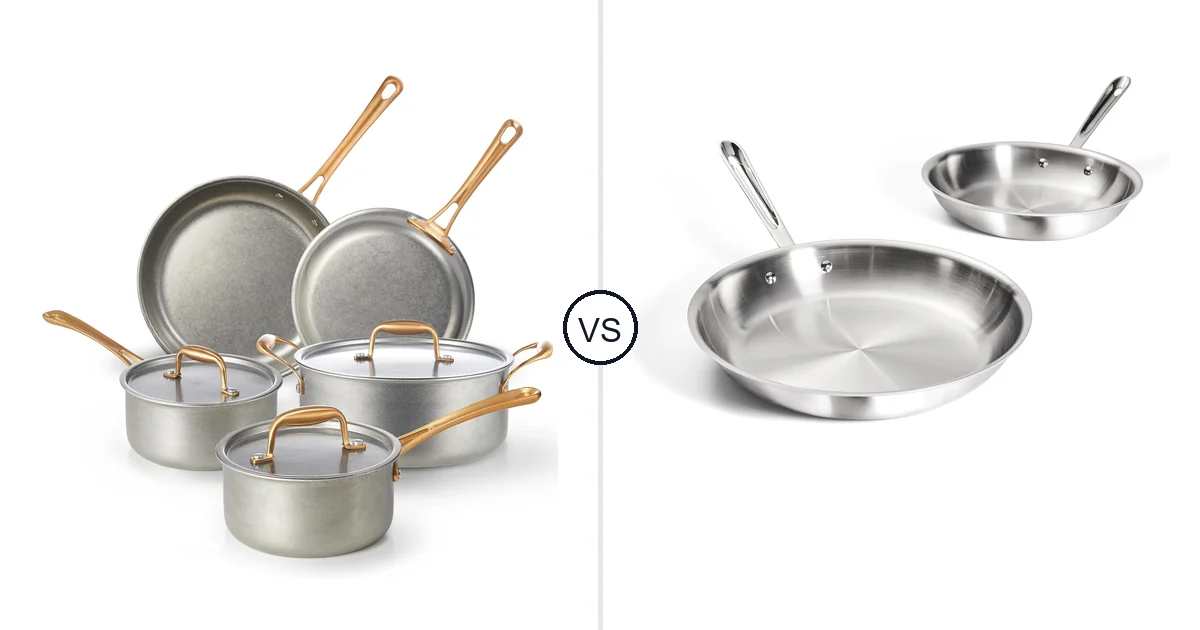 KOKHUB 8 Piece vs All-Clad D3® Stainless Steel: Oven Comparison