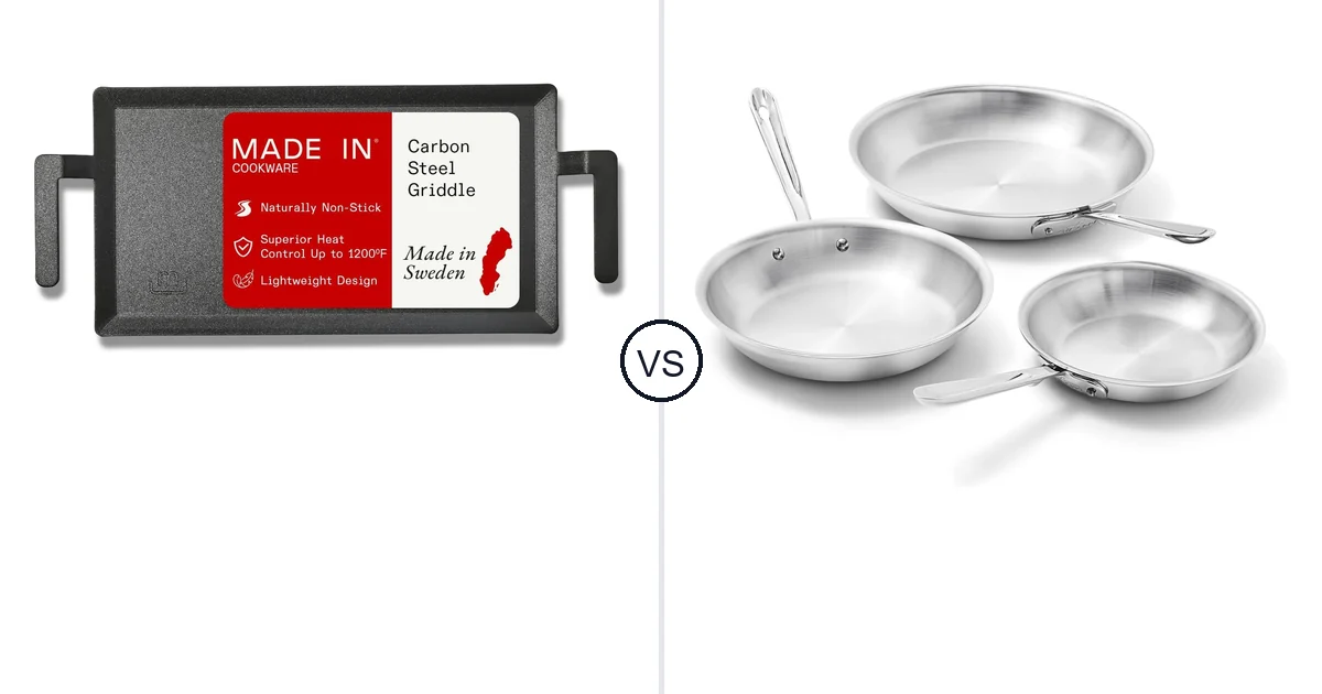 Made in Carbon Steel vs All-Clad D3 Oven: Which Should You Buy?