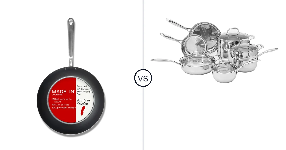 Made in Cookware – Seasoned vs Amazon Basics 11-Piece: Oven Comparison