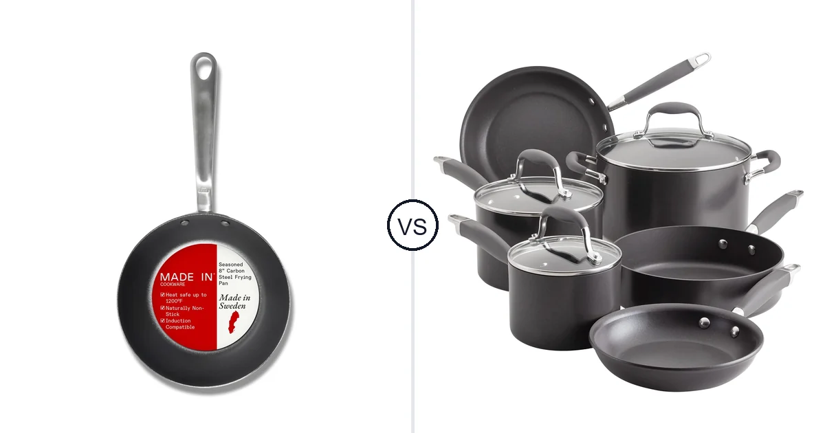Made in Cookware – Seasoned vs Anolon 9-Piece: Which Should You Buy?