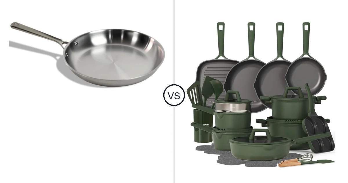 STRATA Carbon Steel Clad vs CAROTE 31 Pcs: Which Should You Buy?