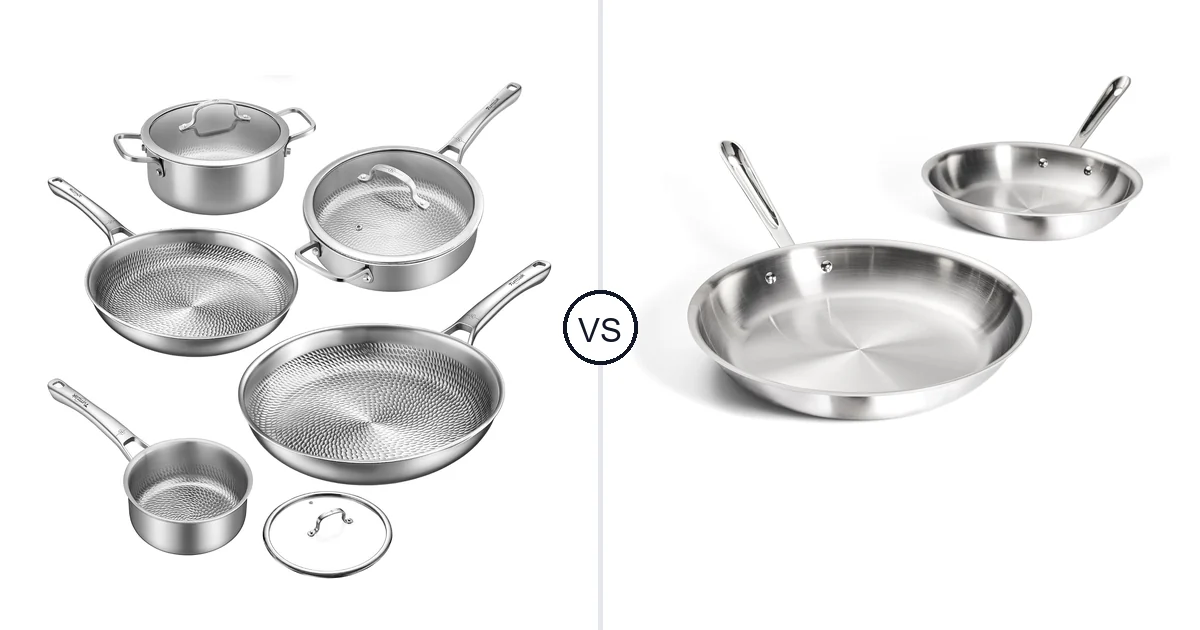 Tumzak 8 Piece vs All-Clad D3® Stainless Steel: Best Oven for Your