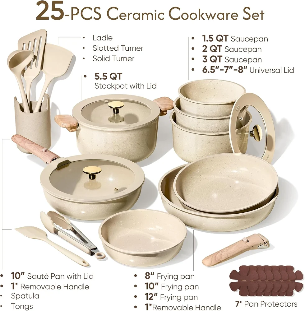 CAROTE 25pcs