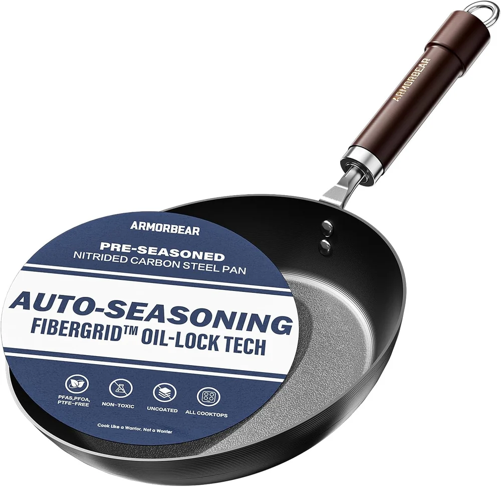 Matfer Bourgeat Black Carbon Steel Frying Pan