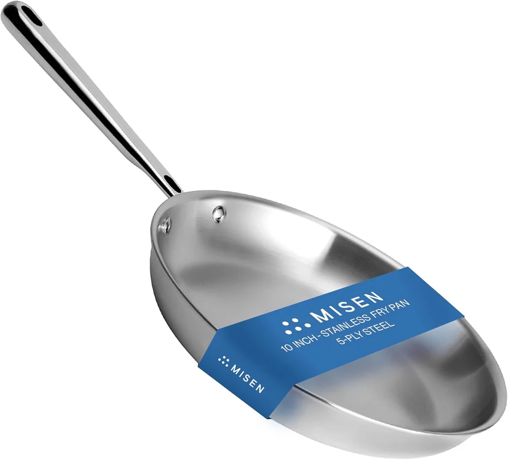 Misen Carbon Nonstick™ Skillet - Nitrided Carbon