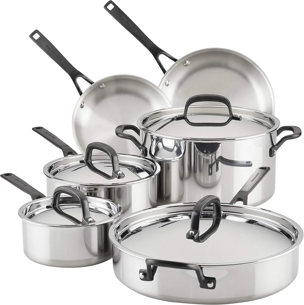 All-Clad 7 Piece Stainless Steel Set
