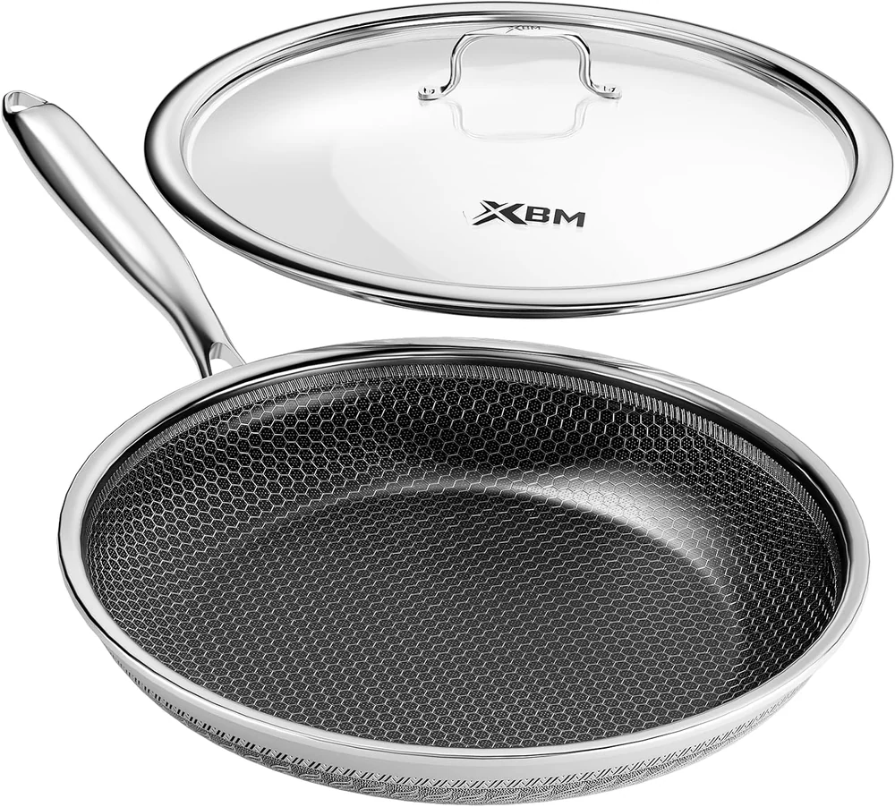 All-Clad D3® Stainless Steel 10 and 12