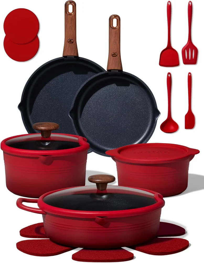 Kitchen Academy 12 PCS Cookware Set